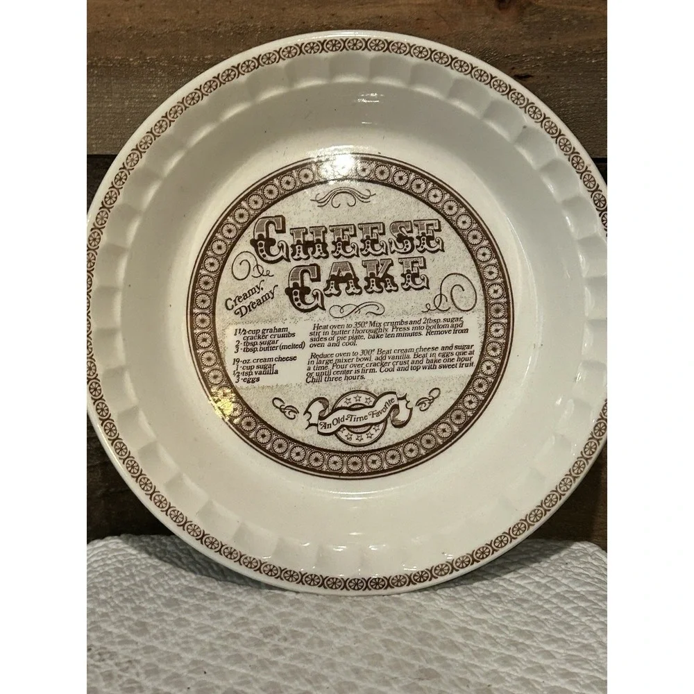 Royal China / Jeannette CHEESE CAKE Plate‎ UNUSED - USA